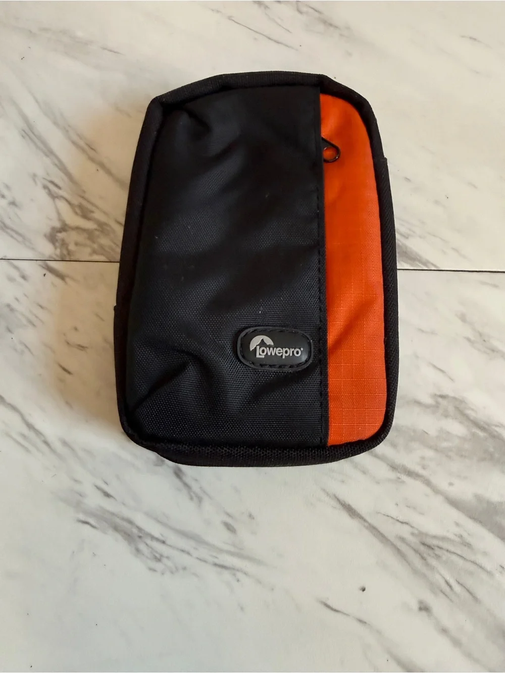 Lowepro Tahoe 10 Black Orange Zip Compact Camera Case Pouch Belt Loop